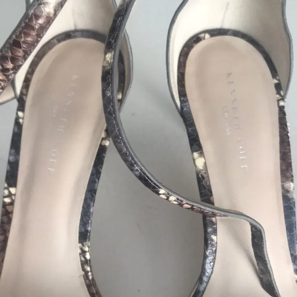 Kenneth Cole Snakeskin Print Women’s Heel